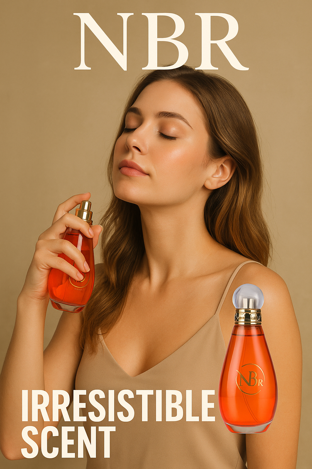 NBR Eau de Parfum Spray-Vaporisateur Natural Spray, 3.4 Ounce / 100 ml